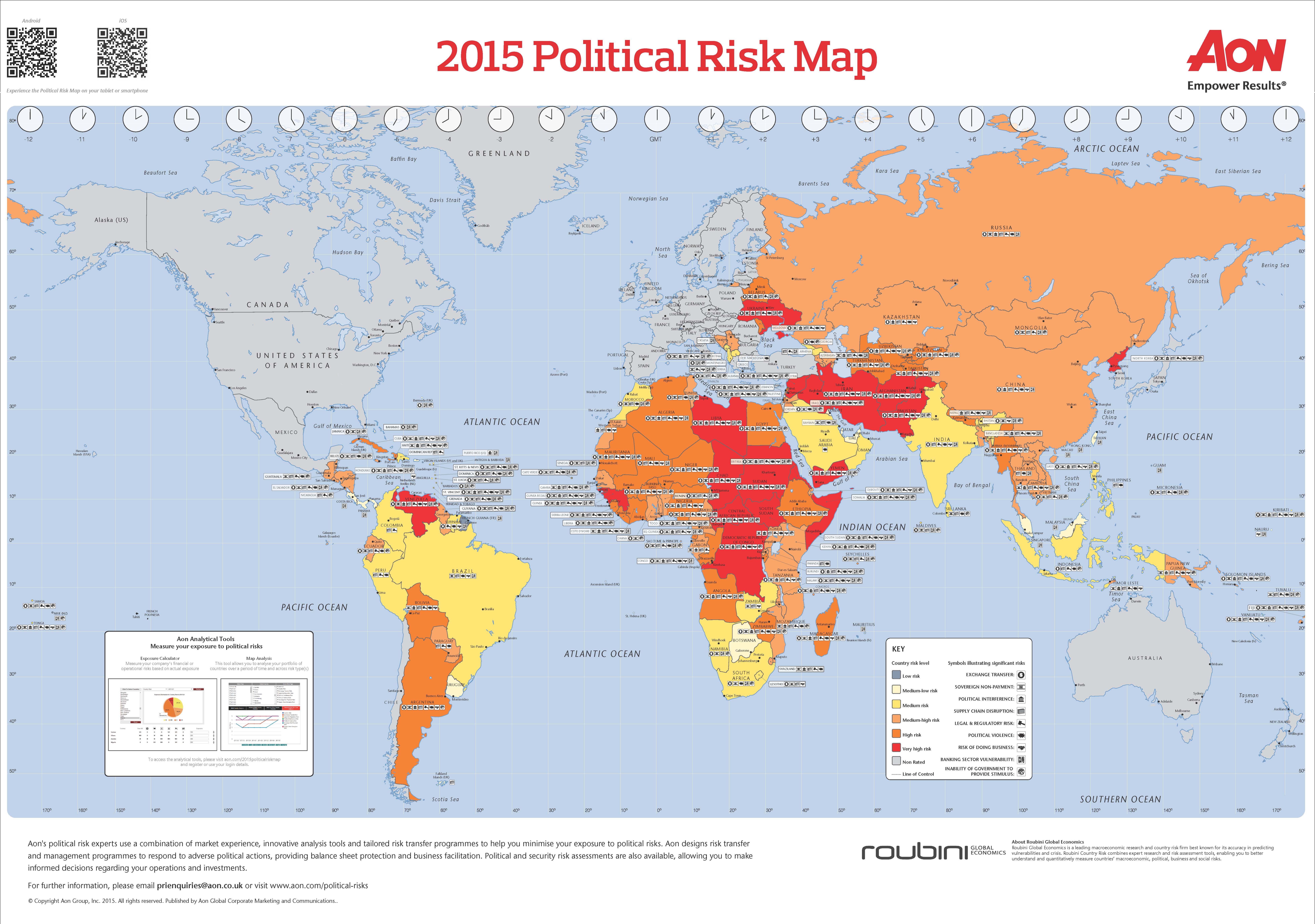 Aon Political Risk Map Pdf